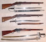 Martini-Henry Carbines. Top to bottom Mark I Artillery, Mark II Artillery, Interchangable -IC1.jpg