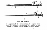 Конструкция двух вариантов штыка. Рисунок из НСД от 1954 г..png