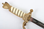 Naval (Kriegsmarine) Officers Dress Dagger with Straps and Knot by WKC, Solingen-1.8.jpg