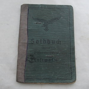 Soldbuch Luftwaffe 1939-1944гг. Оригинал!