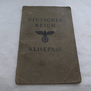 Reisepass(Deutsches Reich)1937г.Оригинал!