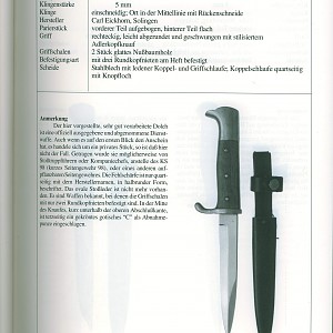 20-Deutche Kampfmesser, Eugen Von Halasch