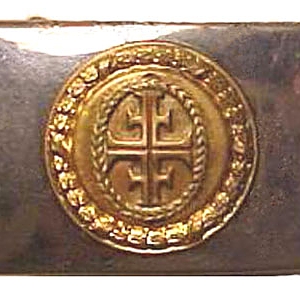 6-Turnverein (Гимнастическая Ассоциация) Buckle, использование прекращено в 1934